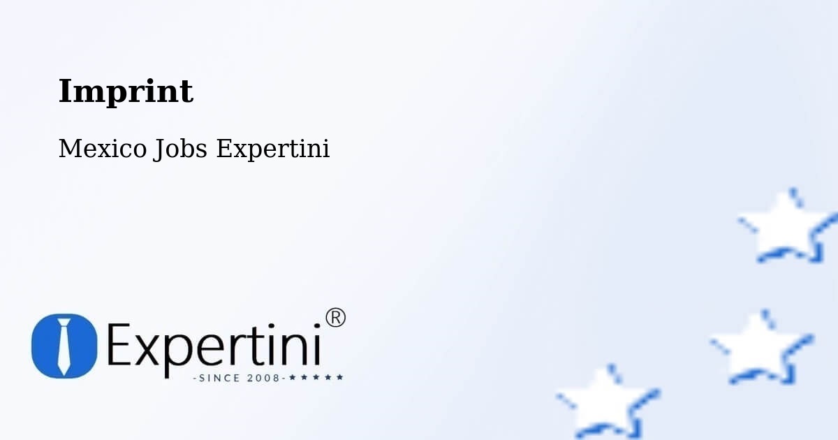 Imprint – El Nopal - Mexico Jobs Expertini