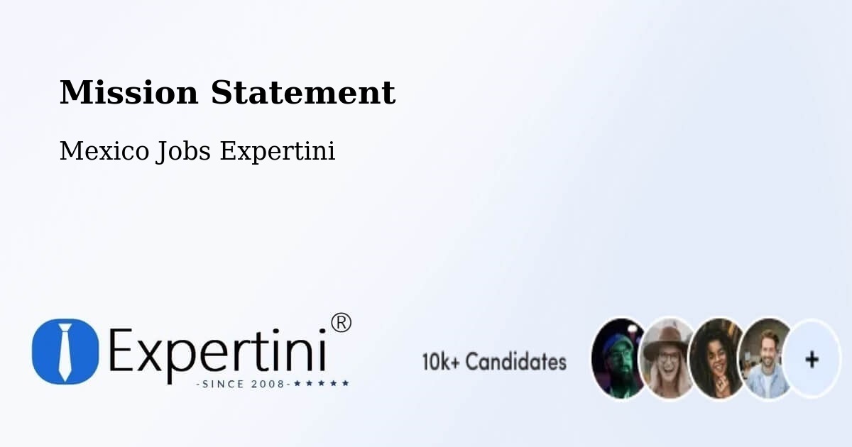 Corporate Mission – El Nopal - Mexico Jobs Expertini
